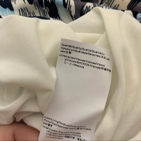 Hugo Boss ruched jersey leopard print dress - Picture 4 of 9